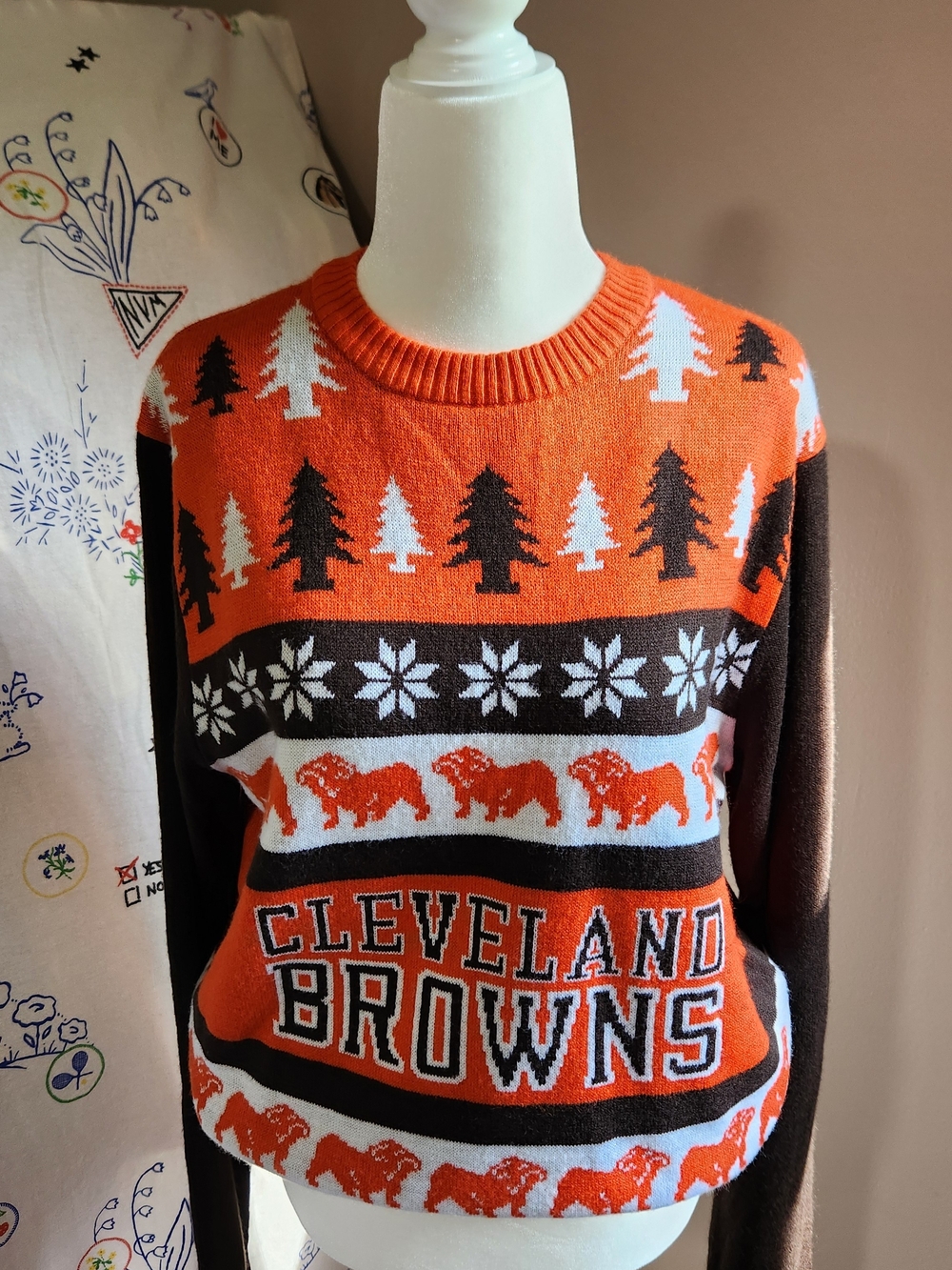 NFL Cleveland Browns Knit Sweater